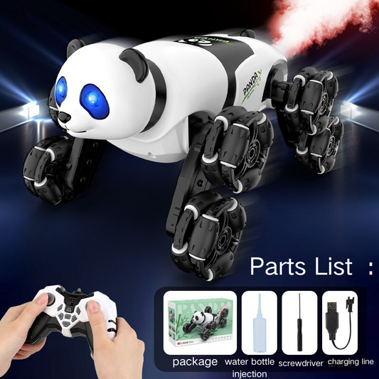 No 2: Panda Car,Eight Wheeled Monster,Can Be Spray