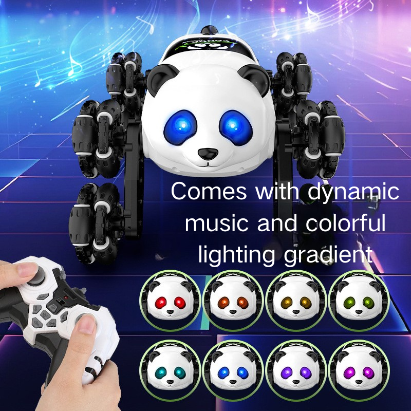 No 2: Panda Car,Eight Wheeled Monster,Can Be Spray